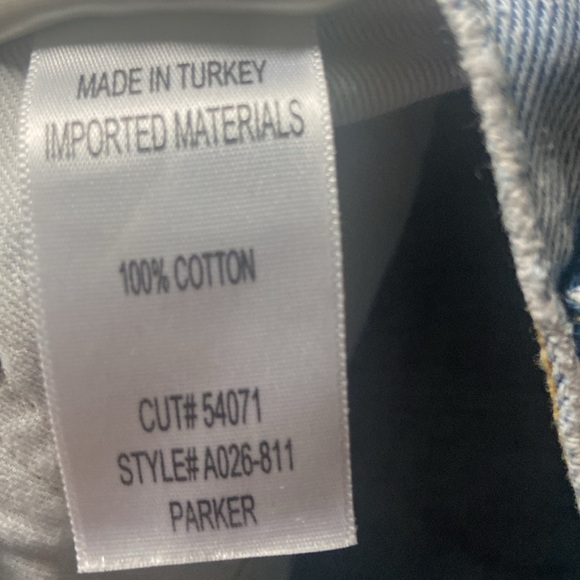 AGOLDE Parker Denim Cut off Jean Shorts Sz 26 Swapmeet - Picture 4 of 4